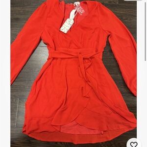 Honey Belle Bold Red‎ dress